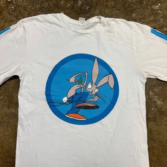 Vintage 1999 Blink 182 Loser Tour Rabbit Long Sleeve T Shirt Men's Small